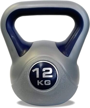 Вінілова гиря York Fitness 12 кг для домашнього тренування, бодібілдингу та важкої атлетики