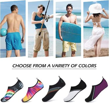 Чоловічі та жіночі аквашузи SAGUARO для плавання та відпочинку на природі, швидковисихаючі, розмір 37-47 EU, в клітинку