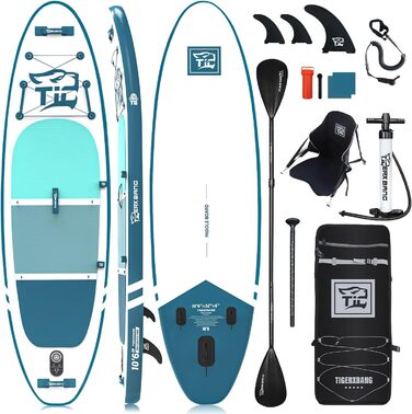 Надувна SUP-дошка TIGERXBANG Defender-Pro для веслування стоячи