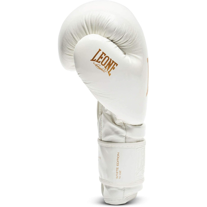 Боксерські рукавички LEONE 1947 White Edition GN059 10 унцій, білі
