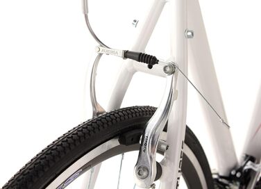 Фітнес-байк KS Cycling Lightspeed 28'' алюмінієва рама 58 см, білий