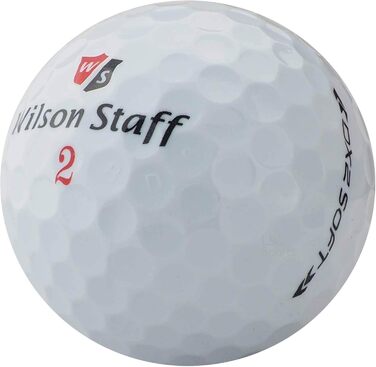 Гольф-м'ячі Wilson DX2 Duo Soft білі, преміум Lakeballs, як нові, 50 шт, для гольфу