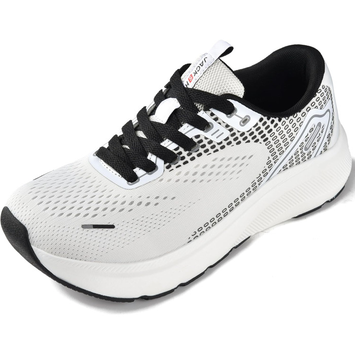 Жіночі кросівки JACKSHIBO з широкою передньою частиною, підтримка склепіння стопи, для бігу, ходьби, спорту, тенісу, ортопедичні при пілоноподібному фасціїті, з товстим устілкою