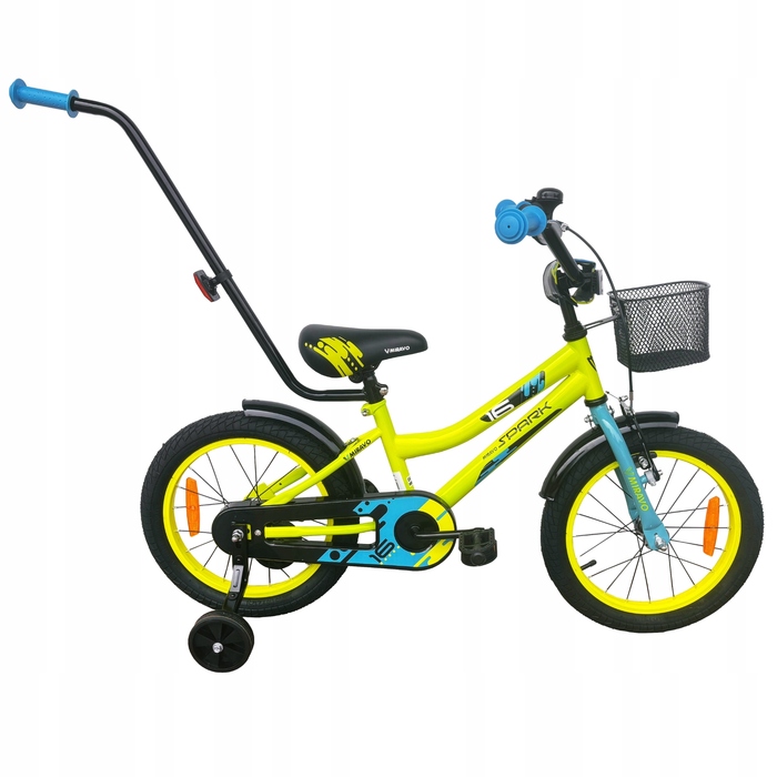 Дитячий велосипед Miravo 16 дюймів, багатоколірний