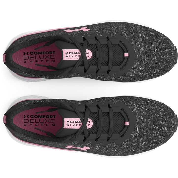 Жіночі кросівки для бігу Under Armour Charged Impulse 3 (35.5 EU, Anthrazit/Pink)
