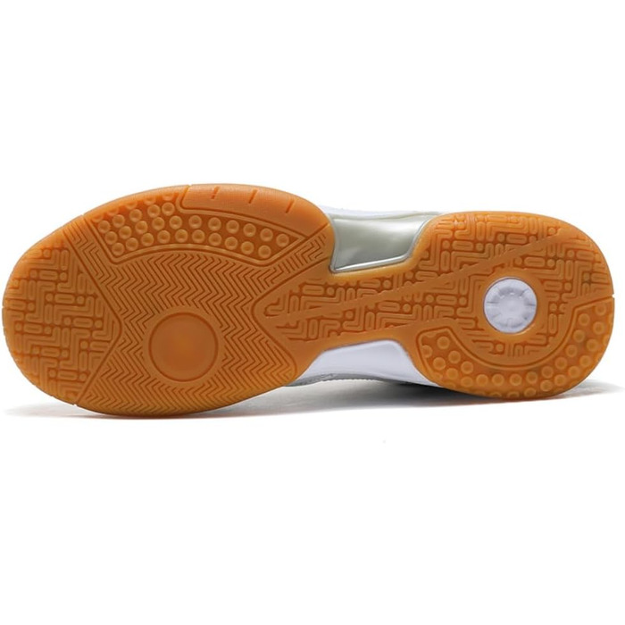 Чоловічі/Жіночі гандбольні кросівки: дихаючі, з антиковзаючою підошвою, легкі, для змагань та тренувань, білі/червоні, 40 EU