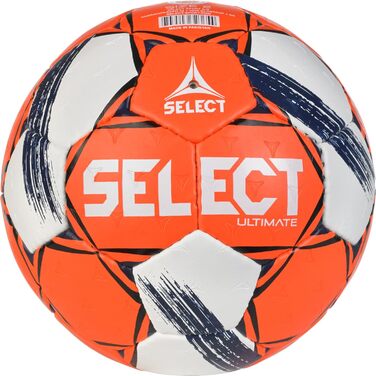 Гандбольний м'яч Select Ultimate EHF European League v24, розмір 3, червоно-білий