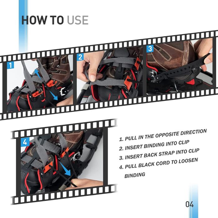 Легкі снігоступи G2 21/25/30 дюймів для жінок, чоловіків та підлітків. Комплект з трекінговими палками, мішком для перенесення, сніговими кошиками, зручною фіксацією та підйомником п'яти. Доступні кольори: помаранчевий, синій, червоний. Макс. вантажопідйомність: 30 дюймів (до 113 кг)