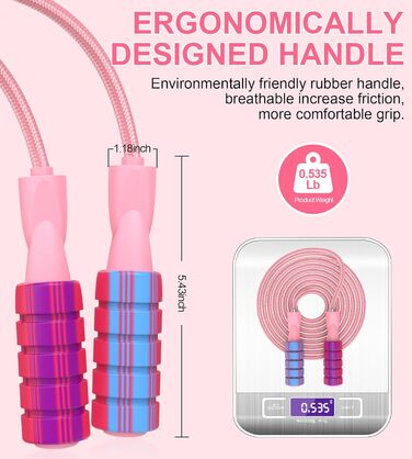 Стрибкове канат для фітнесу, з вагою, регульований, для жінок та чоловіків, зелений (сірий)