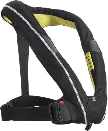 Рятувальний жилет Spinlock Deckvest LITE чорний, легкий, ультракомпактний, зручний дизайн, страховий пояс