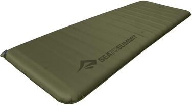 Килимок для кемпінгу Sea to Summit Camp Pro Sef Infating - великий, 198x64 см, зелений, з набором для ремонту та насосом