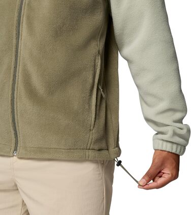 Чоловіча флісова куртка Columbia Steens Mountain Full Zip 2.0, колір Safari/Stone Green, розмір L