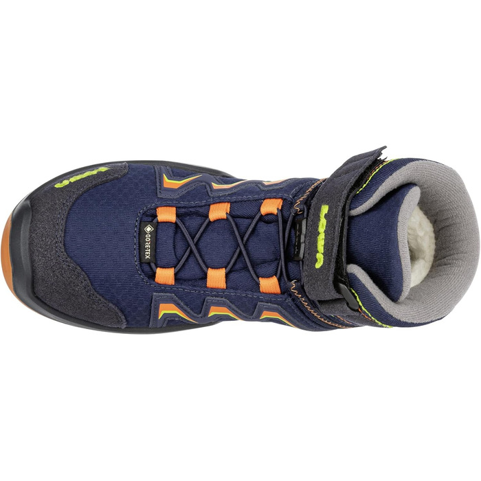 Черевики дитячі LOWA MADDOX GTX MID JUNIOR, 29 EU, Navy/Orange