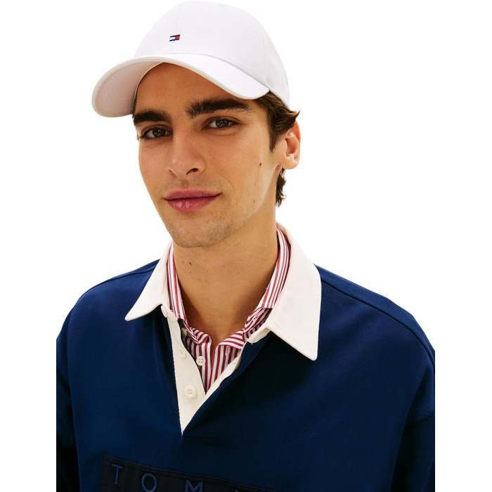 Чоловіча кепка Tommy Hilfiger (один розмір), колір White Ecru