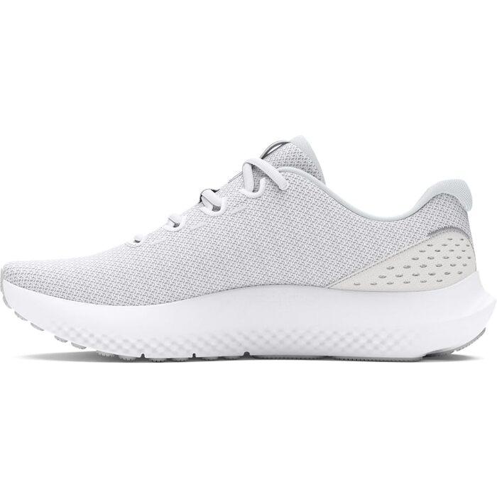 Жіночі кросівки Under Armour Charged Surge 4 White Distant Gray Metallic Silver, розмір 39 EU