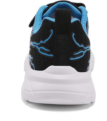 Дитячі кросівки для занять спортом: легкі, дихаючі, для хлопчиків та дівчаток, Mesh, Outdoor, Fitness, чорний, зелений, чорний/синій, 29 EU