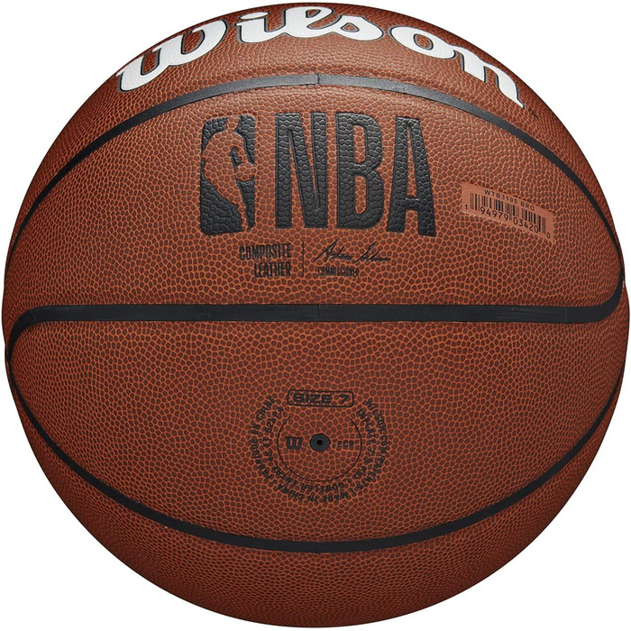 Баскетбольний м'яч Wilson NBA Team Brooklyn Nets, розмір 7, композитний, унісекс