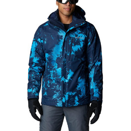 Чоловіча куртка Columbia Whirlibird IV Interchange, колір блакитний, принт Lookup