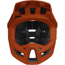 Велосипедний шолом IXS Trigger FF MIPS для ендуро, оливковий/помаранчевий, XS