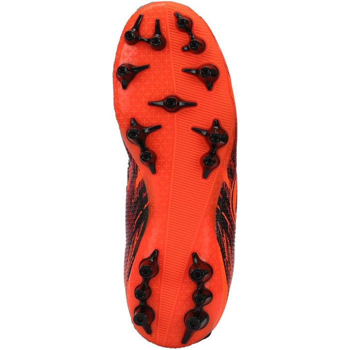 Дитячі футбольні черевики JAKO Stepover (33 EU, Неоновий помаранчевий, Чорний)