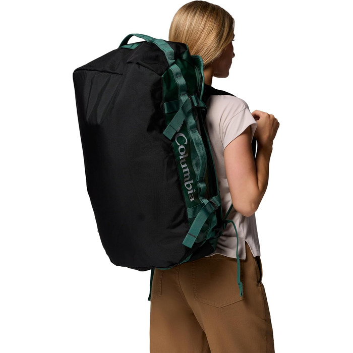 Спортивна сумка Columbia Landroamer 60L унісекс, Rain Forest/Black