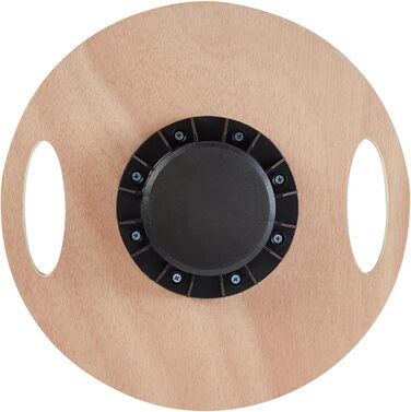 Дерев'яна баланс-борд KM-Fit для координації та рівноваги | Тренажер для рівноваги з ручками | Індоор-борд для фітнесу та реабілітації