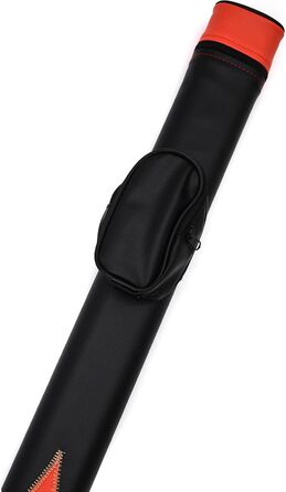Більярдна сумка-чохол BILMAG Cue Player II 1/1, 82 см, чорний-червоний