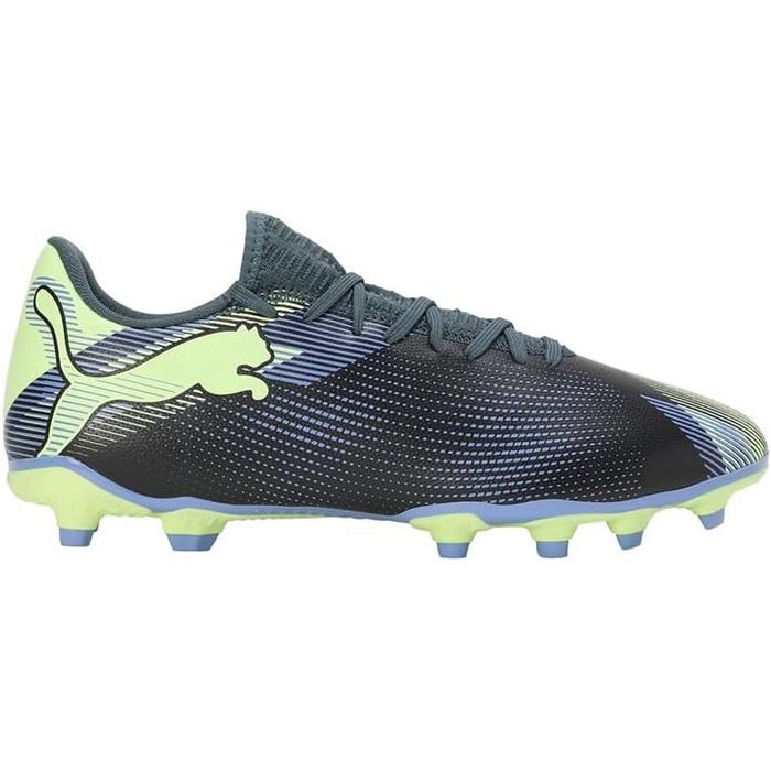 Кросівки футбольні PUMA Future 7 Play FG/AG (39 EU, сірий, фіолетовий, білий)