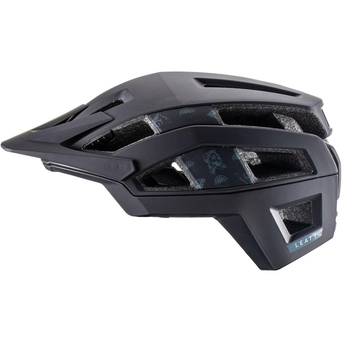 Велосипедний шолом Leatt MTB Trail 3.0 чорний L (59-63 см)