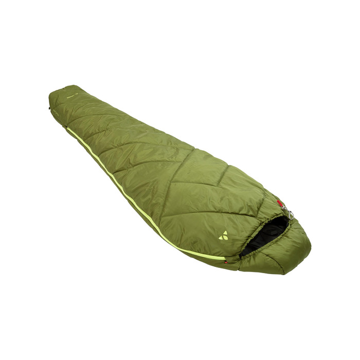Спальний мішок VAUDE Sioux 100 II SYN (авокадо, правий) - синтетичний, для кемпінгу, комфортна температура +5°C