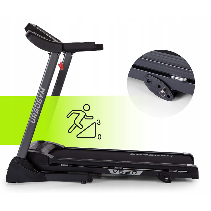 Електрична бігова доріжка Urbogym V520 (до 130 кг)