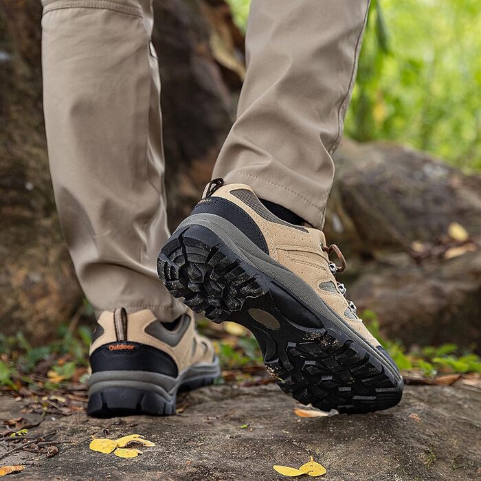 Черевики для хайкінгу CC-Los, водонепроникні, чоловічі, зручні, легкі, дихаючі, розмір 40-48, коричневі. Outdoor, водонепроникні