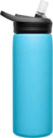 Пляшка для води Camelbak Eddy+ 0,6 л, синя, універсальна, для дорослих та дітей, пластикова, спортивна, багаторазова