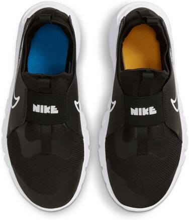 Дитячі кросівки Nike Flex Runner 2 для бігу, чорно-біло-блакитні, розмір 37.5 EU