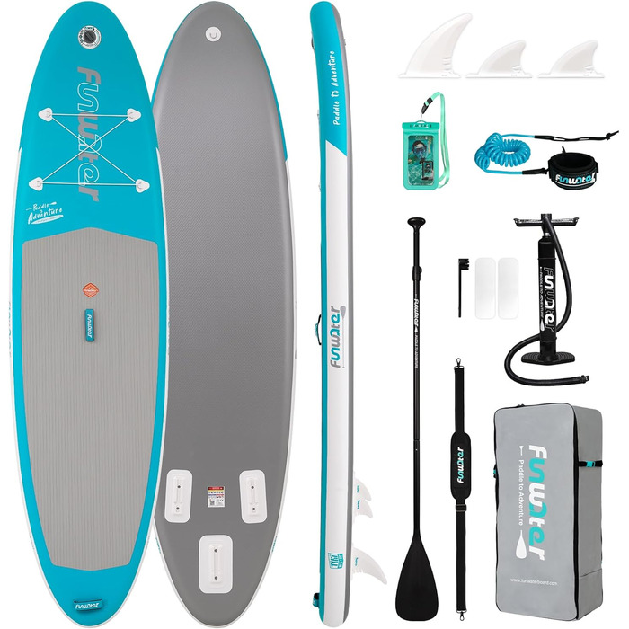 Надувний SUP-борд FunWater 10'6' для дорослих: комплект з аксесуарами