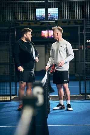 Плече для падел-тенісу Expert: 100% карбон, напівм'який, довговічний, для гри в приміщенні та на вулиці (чорний)