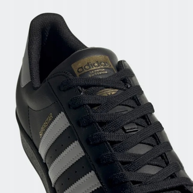 Кросівки adidas EG4959 чорні, розмір 40, екошкіра, з трьома смужками