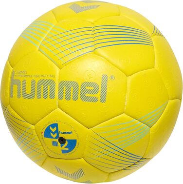 Гандбольний м'яч hummel Storm Pro для дорослих, розмір 3, жовто-синій