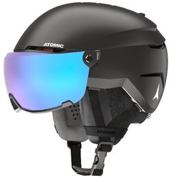 Гірськолижний шолом Atomic Savor Visor з візором для лиж та сноуборду, система 360° Fit, вентиляція Active Aircon, Holo Core, розмір 63-65, чорний