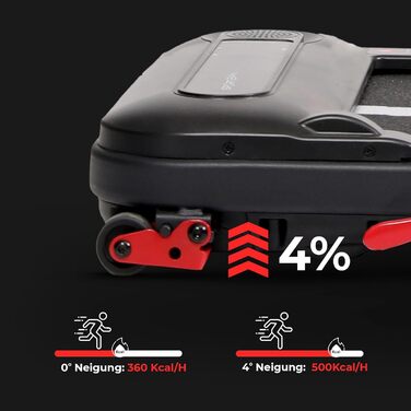 Біговий доріжка Sport24 складний | Ходьба Pad тихий з нахилом | Біговий доріжка для дому складний | Міні біговий доріжка для дому 12 км/год | Ходьба Pad складний для дому з нахилом