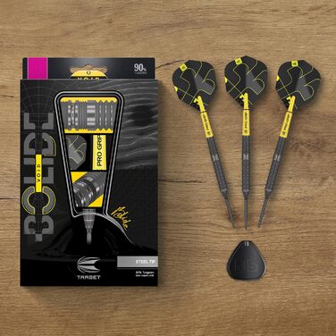 Дротики Target Darts Bolide Void 90% вольфрам, сталевий наконечник, набір для дартсу Swiss Point