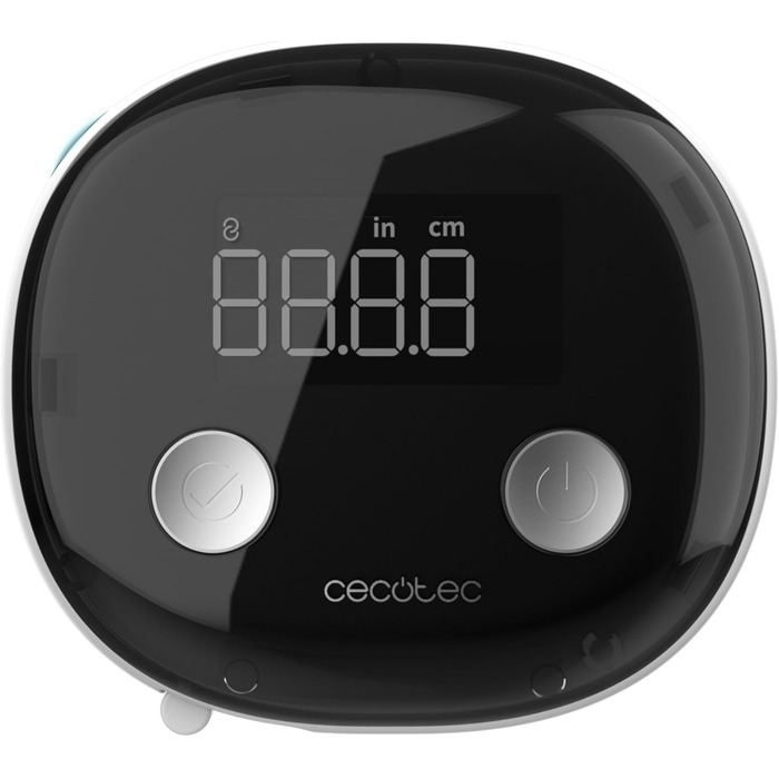 Інтелектуальна вага Cecotec HealthySmart Pro з додатком, Surface Precision, BIA-технологія, LCD-дисплей, 8 сенсорів, 180 кг, білий колір