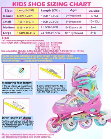 Інлайнерочки Єдиноріг для дівчаток, розмір регулюється, з підсвічуванням, рожеві. Розміри 38-41.