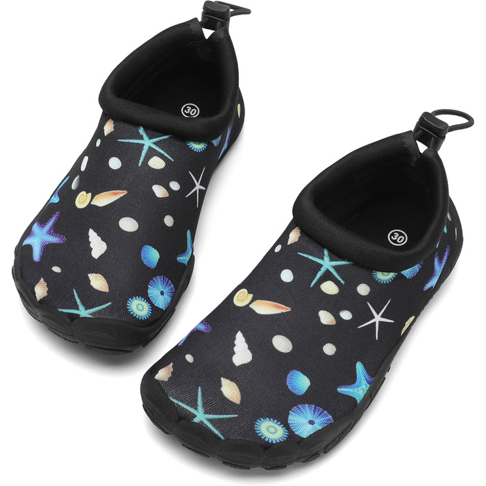 Дитячі шльопанці Mishansha для плавання та басейну, дихаючі, антиковзкі, розмір 24-35, блакитний/чорний