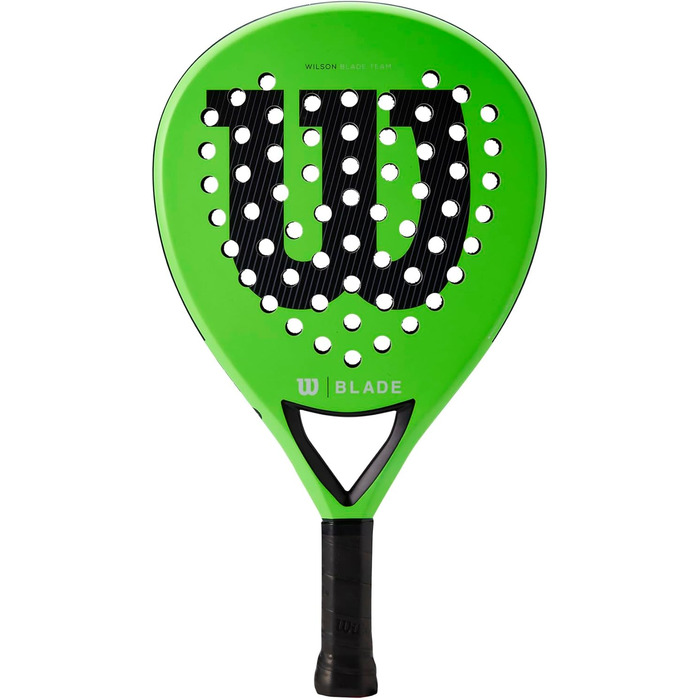 Падельна ракетка Wilson Blade Team v2, скловолокно/EVA, 370 г, зелена