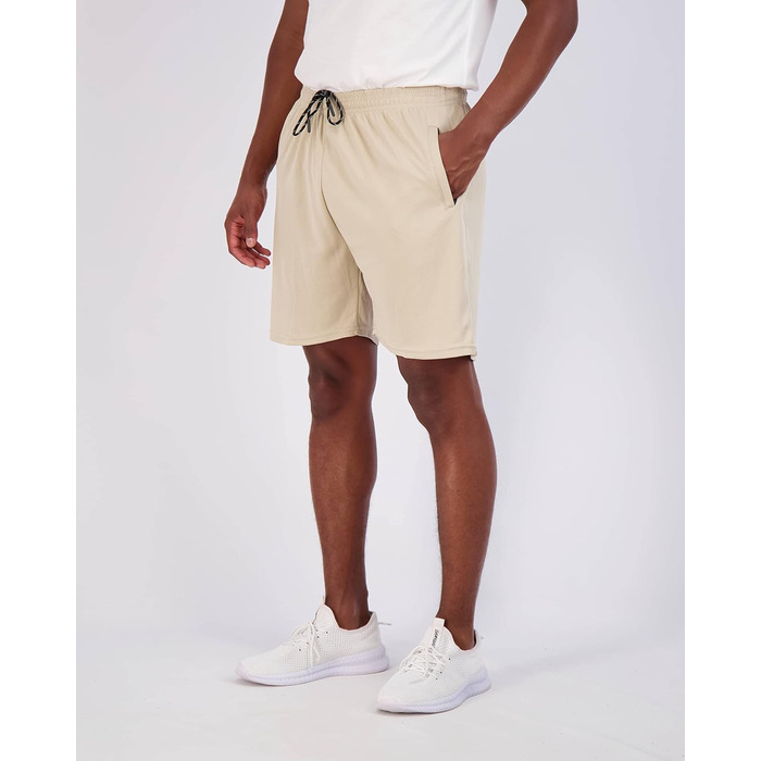 Шорти для тенісу Rea Essentias чоловічі, фітнес-шорти (3X, 17,8 см – комплект 9)