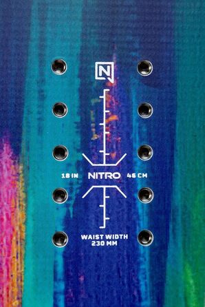 Жіноча сноуборд-дошка Nitro Lectra Brush BRD'24 138 см, мультиколор
