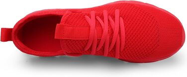 Чоловічі кросівки для ходьби та бігу: дихаючі, легкі, спортивні, для залу та вулиці. Підходять для джогінгу, фітнесу, тенісу. Модель 8058, розмір 43 EU, червоні