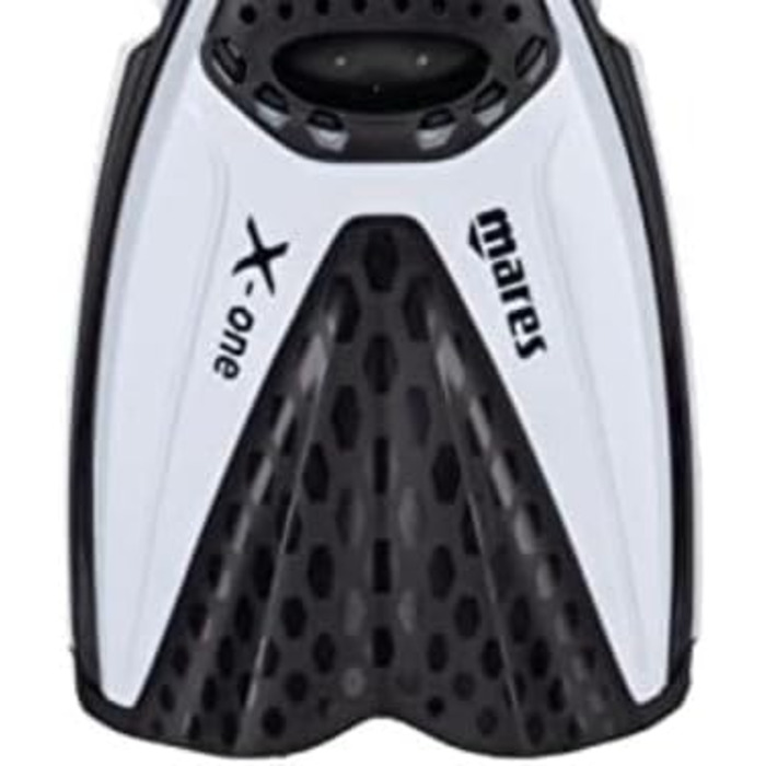 Ласти для плавання Mares Aquazone X-One, унісекс, білі, розмір L-XL, для дорослих, снорклінг