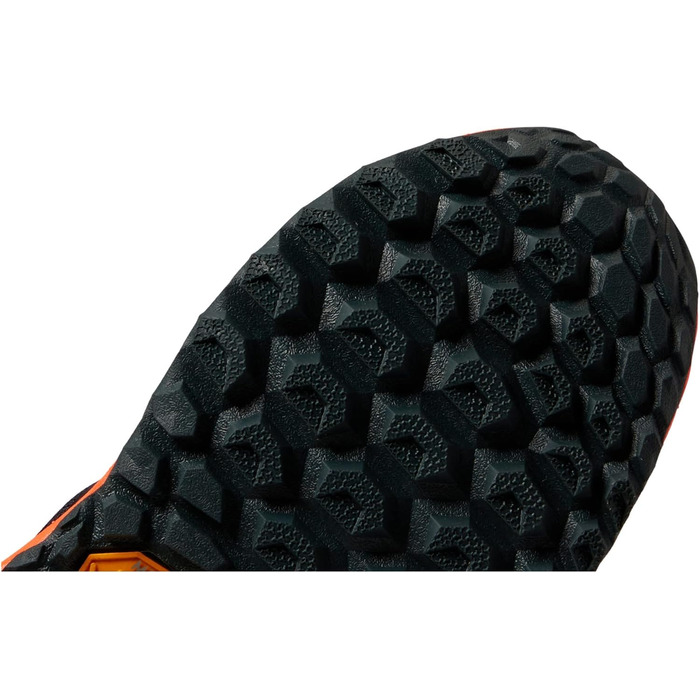 Кросівки New Balance Fresh Foam Hierro v7 для хлопчиків (старші діти) чорного кольору з неоновим відтінком Dragonfly, розмір 3.5 Big Kid M